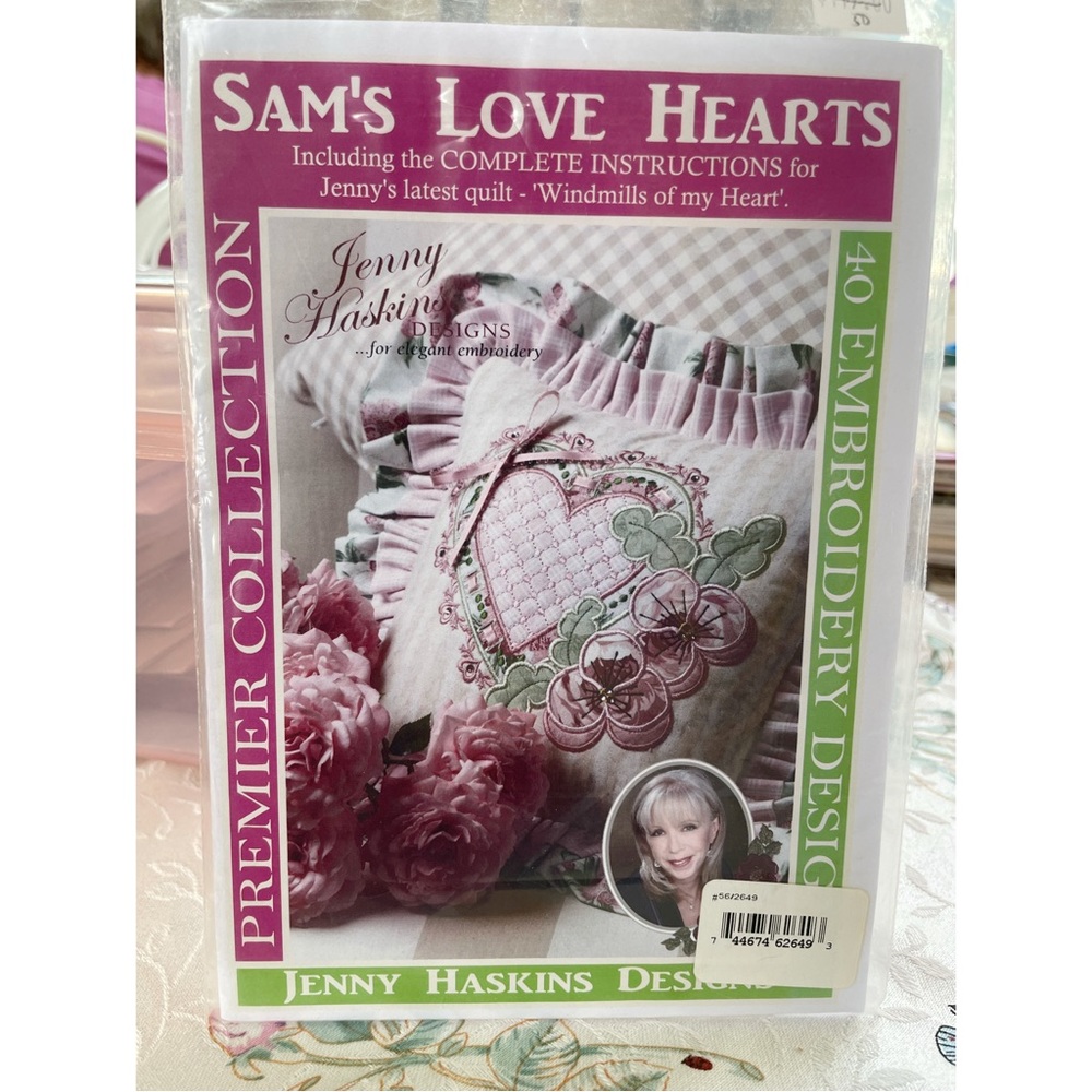 NIP Jenny Haskins Machine Embroidery Quilting